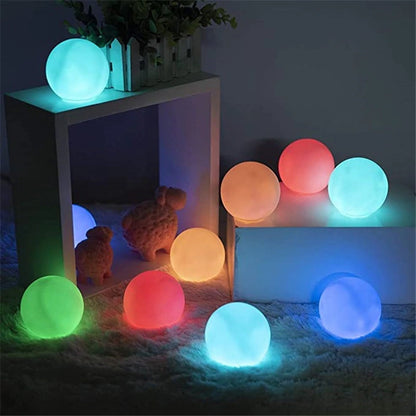 Floating Ball Pool Lights - 6 Pack - 16 Colors