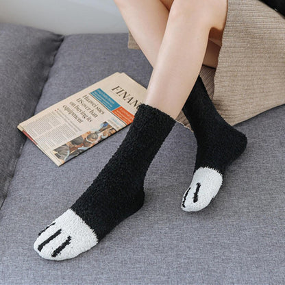 Winter Socks for Women - Cat Claw - [3 Pairs]