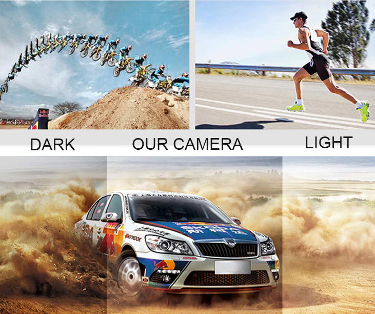 Explon Dash Cam - Full HD with 3" LCD Screen - G-Sensor, Loop Recording and Motion Detection - CA
