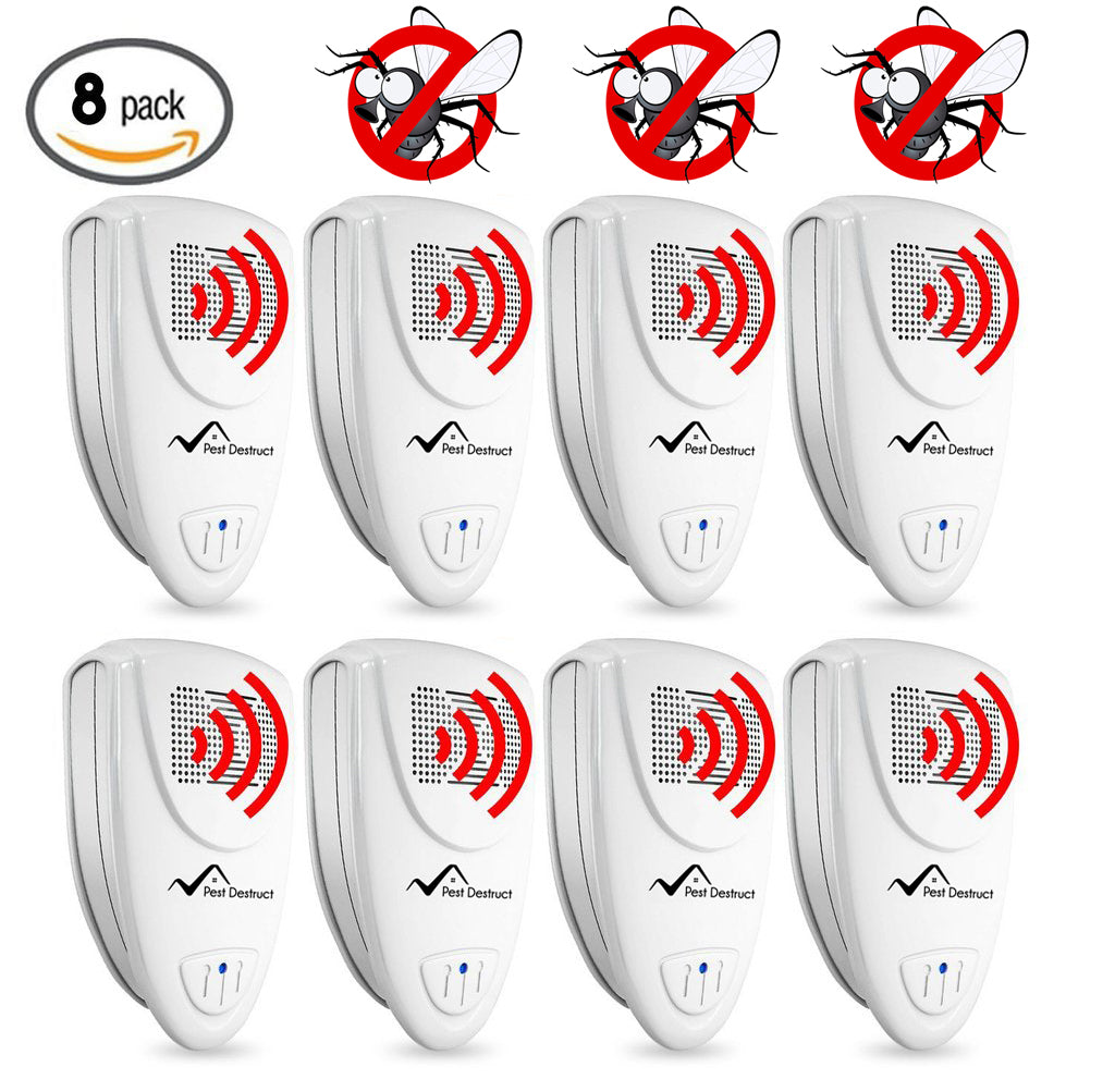 Ultrasonic Fly Repeller - PACK of 8