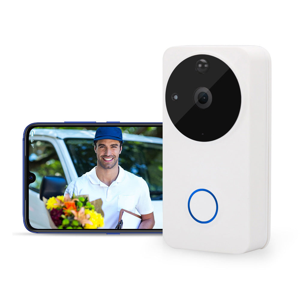 Smart Video Doorbell Camera - Night Vision & Motion Detection