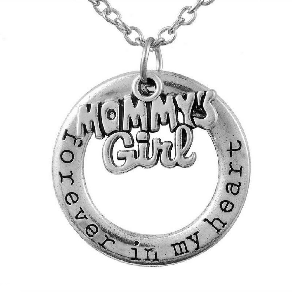 Mommy's Girl Forever In My Heart - Pendant Necklace