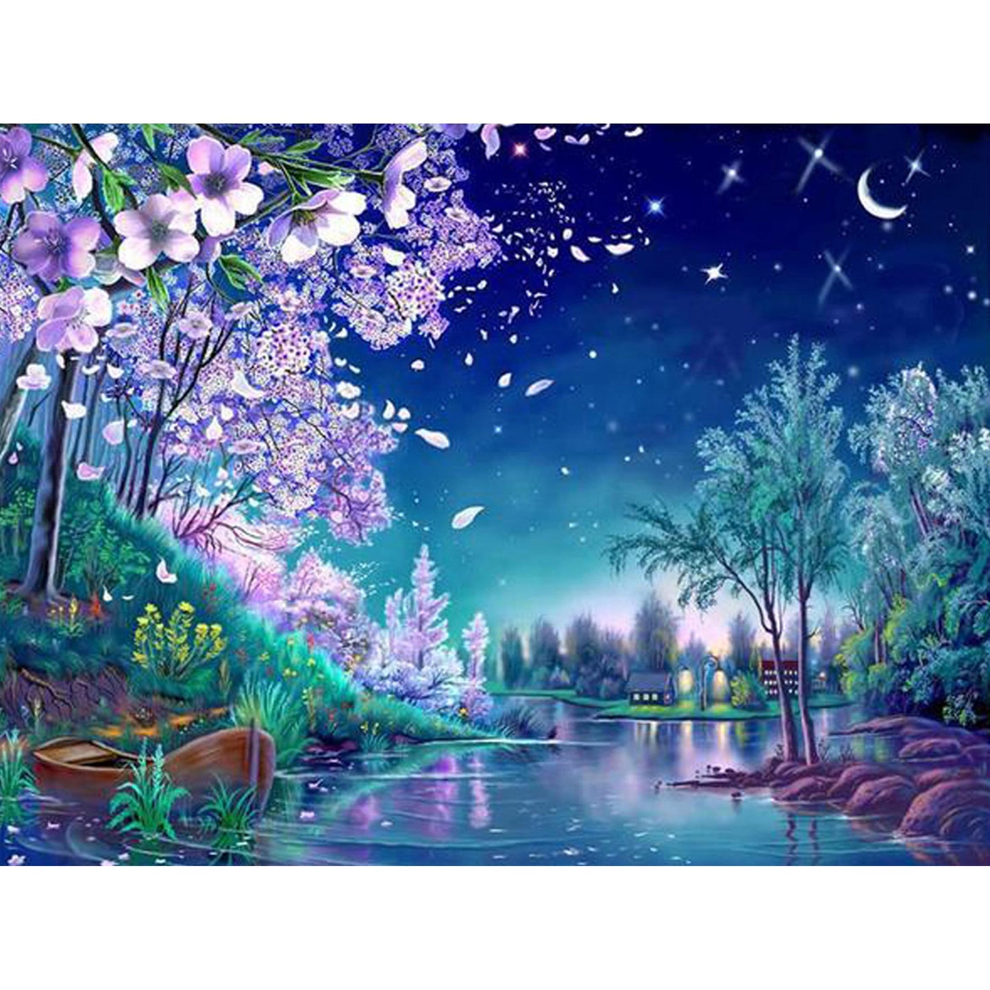 Moon Landscape - Large Paper Jigsaw Puzzle [1000 Pieces]