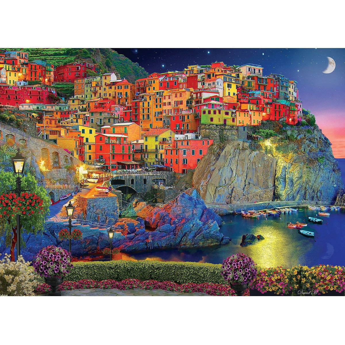 Cinque Terre - Large Paper Jigsaw Puzzle [1000 Pieces]