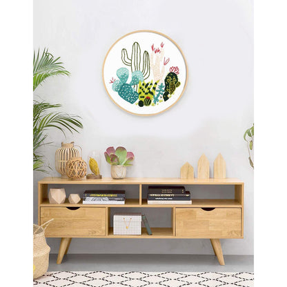 Embroidery Starter Kit with Pattern - Cactus