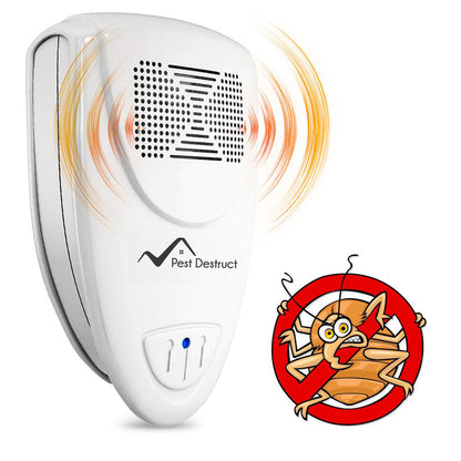 Ultrasonic Bed Bug Repeller - 100% SAFE for Children and Pets - Quickly Eliminate Pests